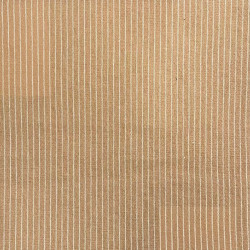 Gewebte gestreifte Baumwolle TISFIN Beige / Weiß
